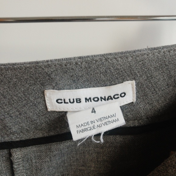 Club Monaco Light Grey Trouser - Picture 3 of 4